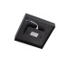 Світильник стельовий Nowodvorski 310425 Lid Square LED 1x25W 3000K 1800Lm IP20 чорний