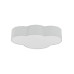 Світильник стельовий TK Lighting 3145 Cloud L E27 4x15W IP20 сірий