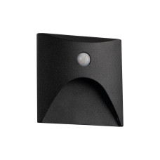 Світильник для підсвітки сходів/коридору Kanlux 39130 Exin LED 1x2.5W 3000K 50Lm IP65 чорний