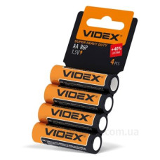 Сольова батарея Videx R6P AA (R6P/AA 4pcs SC) 4 шт