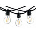 Гірлянда Nowodvorski Festoon Lights E27 15x15W IP65 чорний ( 7872 )