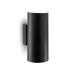 Бра, настінний світильник Ideal Lux 95998 Look GU10 2x28W IP20 чорний