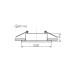 Точковий світильник Kanlux 37258 Feline GU10/GU5.3 1x10W IP20 чорний