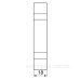 Сигнальна лампа F&F LK-713R 3×230 В+N