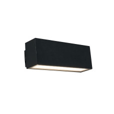 Вуличний LED світильник Nowodvorski Unit 2x5W 3000K 727Lm IP54 чорний ( 9122 )