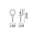 Вуличний світильник Ideal Lux 145358 Litio GX53 1x10W IP65 чорний Вуличний світильник Ideal Lux 145358 Litio GX53 1x10W IP65 чорний
