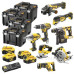 Набір з восьми інструментів DeWALT DCK865P4T XR Li-lon 18В 4х5Аг