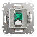 Розетка Schneider Sedna Design бежева комп'ютерна RJ45 Cat. 5e UTP ( SDD112451 )