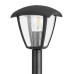 Вуличний світильник Goldlux 311900 Igma E27 1x12W IP44 чорний