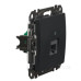 Комп'ютерна розетка Schneider Electric Sedna Design & Elements RJ45 кат. 5е UTP чорна SDD114451