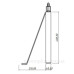 Тримач блискавкоприймача Leo Lightman L400 Ø30-50 Ni (416013)