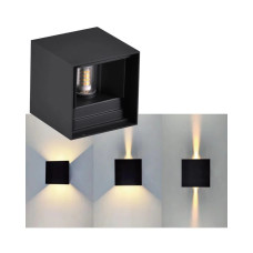 Вуличний світильник Goldlux 3318572 Kioto G9 1x5W IP44 чорний