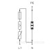 Обмежувач перенапруг OBO Bettermann (5093418) Тип II+III V10-C 1+NPE-280