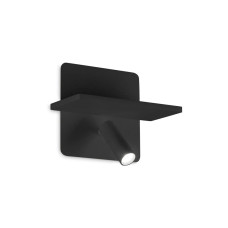 Бра, настінний світильник Ideal Lux 287300 Piano LED 1x10W 3000K 910Lm IP20 чорний