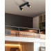 Світильник поворотний, спот TK Lighting 10633 Amis GU10 2x10W IP20 чорний