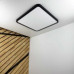 Світильник LED MILLENNIUM 50W 5000K квадрат чорний Violux ( 352244 )