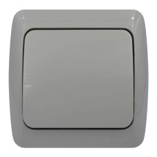 Вимикач EVA сірий 1кл IP54 ( 554-011500-200 )