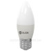 Світлодіодна LED лампа ELCOR 534311 Е27 С37 7Вт 4200K 630Лм