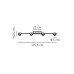 Світильник стельовий Nordlux 2213530103 Clyde LED 4x16W 2700K 350Lm IP20 чорний