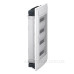 Врізний щит Schneider Electric PrismaSeT XS LVSXP424 4 ряди 96М прозорі двері