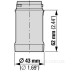 Білий проблисковий модуль сигнальної колони Eaton SL4-BL24-W 24В Ø40мм