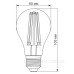 Світлодіодна лампа філаментна Titanum Filament A60 E27 7Вт 2200K (TLFA6007272A) бронза