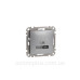 Розетка USB Schneider Electric Sedna Design & Elements A+C 3A 45Вт алюміній SDD113404
