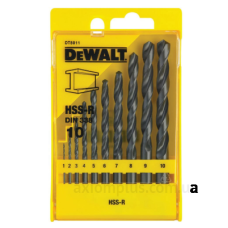 Набір свердел по металу DeWALT DT5911 HSS-R (10шт)