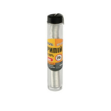Припій MASTER TOOL ПОС 99%, 1мм, спираль 20г ( 42-0109 ) Припій MASTER TOOL ПОС 99%, 1мм, спираль 20г ( 42-0109 )