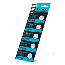 Літієва батарея Videx CR1620 (CR1620 5pc) 5 шт