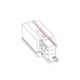 Ввід живлення Nowodvorski 8233 CTLS Power End Cap Left чорний