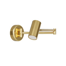 Бра, настінний світильник Kloodi WA-CAPRI D60 3K GD LED 1x5W 130Lm IP20 золотий