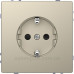 Розетка Schneider Electric D-Life MTN2300-6033 з з/к та шторками сахара