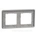 Рамка 2-постова Schneider Electric Sedna Elements штучне матове скло SDD362802