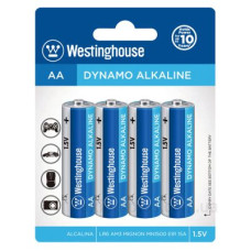 Лужна батарея Westinghouse LR6-BP4 Dynamo Alkaline AA/LR6 4шт у блістері