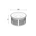 LED модуль Kloodi KDMR16 H26 7W 4K DIM 4000K 840Lm IP20