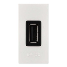 Розетка Zenit біла USB 1 мод. ( 2CLA218500N1101 )