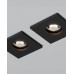 Точковий світильник Kloodi KD-DESNA SQ85 IP65 BK GU10 1x10W чорний