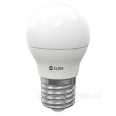 Світлодіодна LED лампа ELCOR 534303 Е27 G45 5Вт 4200K Світлодіодна LED лампа ELCOR 534303 Е27 G45 5Вт 4200K