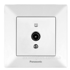 Кінцева TV розетка Panasonic Arkedia Slim (біла)
