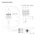 Інфрачервоний датчик руху F&F DR-09 195-265 В AC 10А Інфрачервоний датчик руху F&F DR-09 195-265 В AC 10А