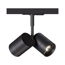 Трековий світильник Kloodi KD-5050/02-2L-BK Track GU10 IP20 чорний