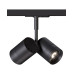 Трековий світильник Kloodi KD-5050/02-2L-BK Track GU10 IP20 чорний