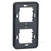 Вертикальна 2-постова рамка Schneider Electric MUR34151 IP55 (чорний)