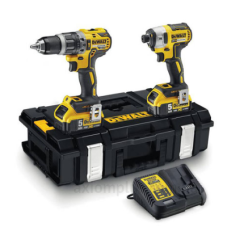 Набір з двох електроінструментів DeWALT DCK266P2 DCD796, DCF887 із ЗУ та 2 АКБ