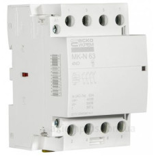 Модульний контактор Аско-Укрем MK-N 4P 63A 4NO (A0040030034) Модульний контактор Аско-Укрем MK-N 4P 63A 4NO (A0040030034)