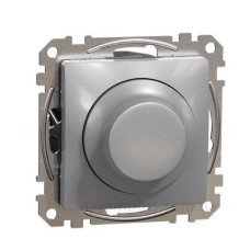 Поворотний світлорегулятор Schneider Electric Sedna Design & Elements RC 3-370 Вт алюміній SDD113501