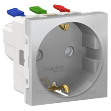 Розетка Schneider Electric NU305730 (затискний контакт) 16А (алюміній)