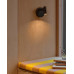 Бра, настінний світильник Nordlux 2612501003 Omari Round LED 1x3.2W 2700K 320Lm IP20 чорний