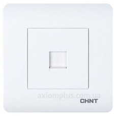 Інтернет розетка RJ-45 Chint NEW3 8-провідна біла (715395) Інтернет розетка RJ-45 Chint NEW3 8-провідна біла (715395)